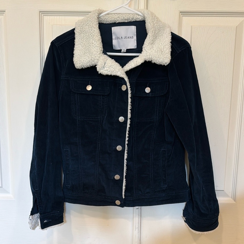 Corduroy Blue Jacket
